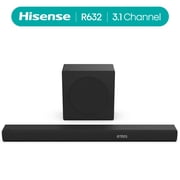 Restored Hisense R632 3.1 Channel 380W Soundbar with Wireless Subwoofer with Dolby Atmos, DTSX, Easy Connect
