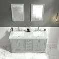 thumbnail image 4 of 60" Freestanding Bathroom Vanity with Countertop - Metal Grey, 4 of 14