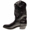 thumbnail image 4 of Botas Laredo Paris para hombre, media pantorrilla, punta redonda, piel negra, 4 of 7