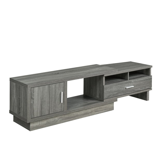 GreyFlex Meuble TV Extensible 48 Pouces