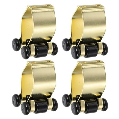 GOOHOCHY 4Pcs Fishing Tool Metal Clips Fishing Rod Holders Outdoor Pole Racks