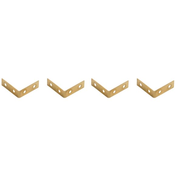 Bracket National Hardware N213-397, paquete de 4 unidades, 3,8 x 1,6 cm