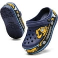 thumbnail image 3 of YUKTOPA Girls Boys Clogs Shoes Cartoon Slides Sandals Little Kid's Slip-on Garden Shoes Lightweight Beach Pool Shower Slippers, 3 of 14