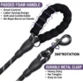 thumbnail image 3 of Strong Dog Leash Pet Leashes Reflective Leash for Big Small Medium Dogs Leash Drag Pull Tow Golden Retriever Dog Accessories, 3 of 5
