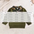 thumbnail image 3 of Gerichy Toddler Baby Boy Christmas Sweatshirt Button Shirt Lapel Pullover Top Fall Winter Outfit 6M-4T, 3 of 4