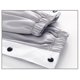 thumbnail image 3 of Pantalones de baloncesto rasgados para hombre Pantalones de entrenamiento activos de ajuste holgado Black Bamba, 3 of 5