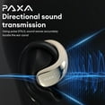 thumbnail image 5 of PAXA Vogbuds 5 Pro OWS Smart Voice Assistant Headset, Dynamic Stereo Sound Earbuds with ENC Call Noise Canceling Mic, Digital Battery Display, 5 of 7