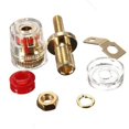 thumbnail image 2 of 24Pcs 4mm Amplifier Speaker Terminal Binding Post Banana Plug Jack, 2 of 4