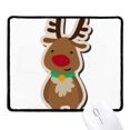thumbnail image 1 of mas Elk Cartoon Festival Mousepad Stitched Edge Mat Rubber Gang Pad, 1 of 2
