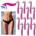 thumbnail image 2 of 12 Pcs Rasoir pour Femmes Tondeuse Bikini Accessoires de Voyage Durables Rasoirs pour Femmes Rasoir Épilation du Pubis Rasoir de Beauté Rasoir de Type T pour le Corps Cosmétique T, 2 of 5