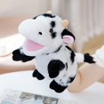 thumbnail image 3 of 30 estilos de animales de peluche, juguetes para manos y dedos, marionetas, lindas muñecas educativas para bebés, pato, cordero, vaca, perro, caballo, regalo para niños, 3 of 5