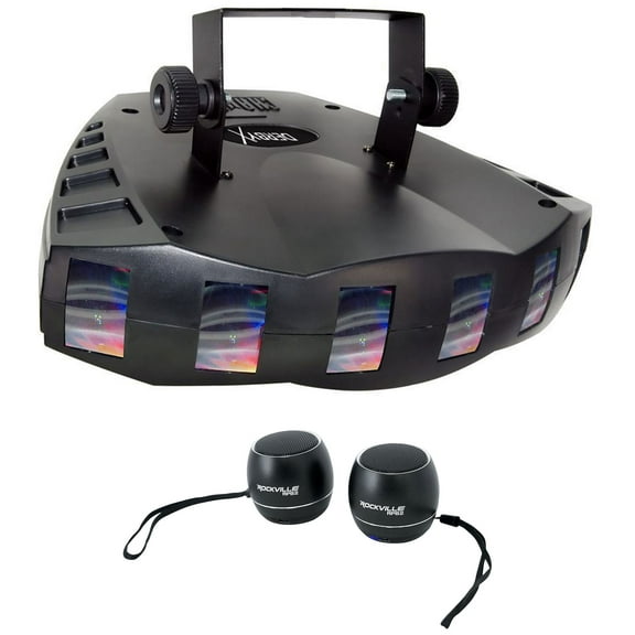 Chauvet DJ DERBY X DMX-512 LED Derby Club Light Effect DERBYX Bluetooth Speakers