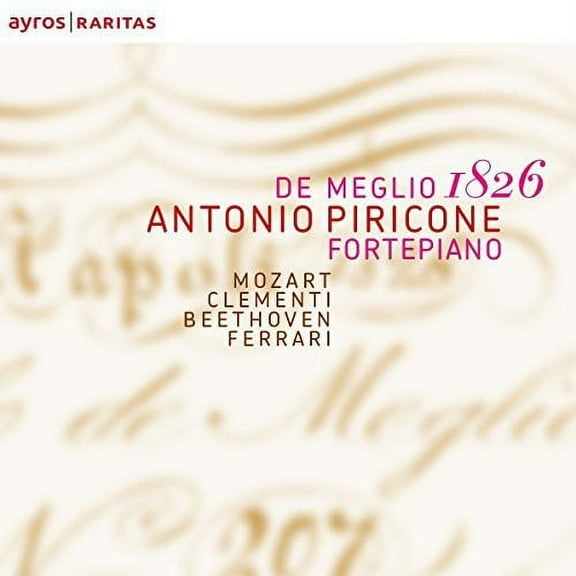 Mozart / Piricone - De Meglio 1826 - Music & Performance - CD
