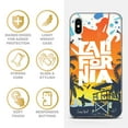 thumbnail image 4 of Case Yard iPhone-XS-Max Case Clear Soft & Flexible TPU Ultra Low Profile Slim Fit Thin Shockproof Transparent Bumper Protective Cover Drop Protective Cell Phone Cases (California Lifeguard), 4 of 8