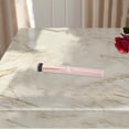 thumbnail image 4 of Unique Bargains 1 Pc Durable Straight-angle Foundation Brush Pink Nylon Hair Aluminum Tube Plastic Handle, 4 of 5