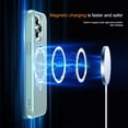 thumbnail image 2 of Allytechgroup iPhone 14 Plus Case Magnetic, Compatible with Magsafe & Car Mount Adjustable Stand Ring Holder Heavy Duty Shockproof Anti-Scratch Matte Phone Case for iPhone 14 Plus, Blue, 2 of 7