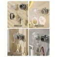 thumbnail image 4 of Powerful Vacuum Suction Hooks: No Drill, Waterproof, Versatile For Home Use! Transparent, 4 of 9