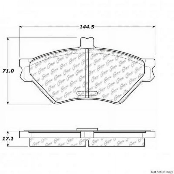 Centric Parts - Ceramic Pads