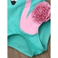 thumbnail image 7 of Toddler Baby Girls Swimsuit One Piece Flamingo Bikini Swimming Bathing Suit Swimwear Little Kids Tankini Set Beach Wear, 7 of 7