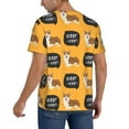 thumbnail image 2 of Fotbe Corgi Baseball Jersey Shirt for Men and Women, Casual Short Sleeves Button Down T-Shirt-3X-Large, 2 of 9