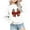 White, variant on New Style Girls Sweatshirts Casual Long Sleeve Tops Round Neck Print Skin-Friendly Blouses for Girls Sweatshirts Pullovers Kids
