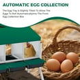 thumbnail image 3 of EDTara Metal Chicken Nesting Box Provides Sturdy Galvanized Steel Build and a Convenient Removable Roll-Out Tray, Ensuring Easy Egg Gathering and Cleaning for Backyard or Farm Poultry Setups, 3 of 9