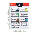 thumbnail image 3 of NAOJIE Phonics Flash Cards - 64pc Digraphs CVC Blends Long Vowel Sounds - Phonics Games for Kindergarten First Second Grade Home School Educational, 3 of 9