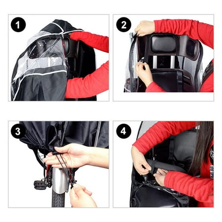 child bike seat accessory rain cover