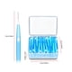 thumbnail image 4 of Cepillo Interdental Slim Braces Flossers - para Adultos/Niños, Diseño Suave y Flexible, Eliminación Eficaz de Residuos, Cuidado Bucal, 4 of 6