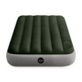 thumbnail image 1 of Intex Dura-Beam Standard Series Downy Airbed with Built-In Foot Pump, Twin Size, 1 of 8