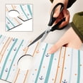 thumbnail image 6 of Yayeee Faucet Mat for Kitchen Sink 14.7" Diatomite Long Splash Guard Pad, Cute Nautical Pattern, 2 Pack, 6 of 7