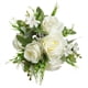 thumbnail image 4 of Bolas de flores artificiales para centros de mesa de 20 cm de diámetro. Blanco, 4 of 9