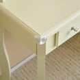 thumbnail image 4 of SamyoHome Kids Vanity Set with Chair Dressing Table and Stool Set with Lighted Mirror Light Yellow, 4 of 16
