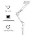 thumbnail image 5 of White Articulating Arm Phone Mount with Clip for Video and Phone Use Adjustable Angle and Size, 5 of 5