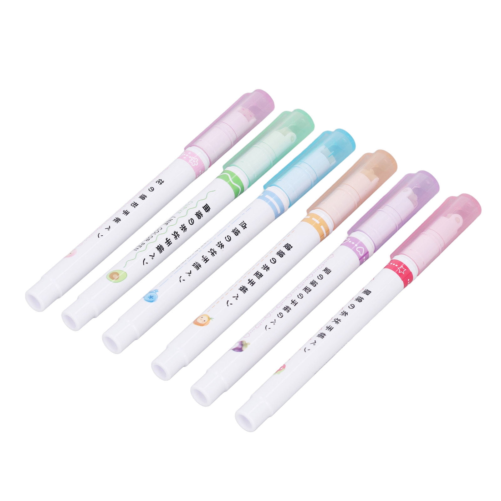 Doodle Markers,Outline Markers 6 Colors Markers Markers Set True to Its Promise
