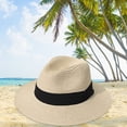 thumbnail image 3 of Sombrero de playa para hombre/mujersombrero de verano plegable de viajecolor caqui para pesca Ehuebsd Para estrenar, 3 of 7