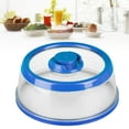 thumbnail image 1 of Cubierta para platos de comida al vacío cubierta azul multiusos BPA ligera para cocina y restaurante, 1 of 8