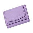 thumbnail image 1 of Qarigey Carteras de moda para mujer - Regalos Mini cartera extranjera de bolsillo para mujer. Carteras violeta claro, 1 of 6