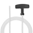thumbnail image 1 of Unique Bargains Recoil Starter Rope with Handle 5mm Dia 1.7m 5.5ft Polyester Pull Cord for 173F 188F 190F Mower Trimmer Engine Part, 1 of 4