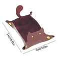 thumbnail image 1 of Agiferg Creative Cartoon Debris Tray Folding Storage Box In Living Room Leather Porch Key Storage Box, 1 of 2