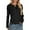Black, variant on EDFBUYKRS Women Tops Long Sleeve Dressy Casual- 2026 Fall Fall Women's Loose Blouses Long Sleeved Button Down Shirt Leaves Printed Tunic Tops Female Autumn S