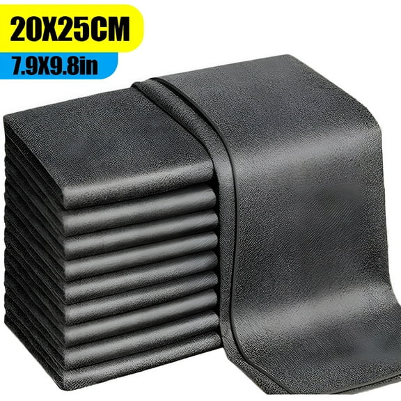 AUQ Magic Cleaning Cloths Reusable Microfiber Washing Rags Microfiber Glass Clean Towel Washable