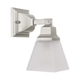 thumbnail image 3 of Livex Lighting Mission Bath Light in Brushed Nickel, 3 of 10