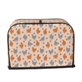 thumbnail image 2 of Haiem Funny Chicken Print Toaster Covers 2 Slice Wide Slot,Bread Dust Cover & Fingerprint Protection,Bread Machine Cover,Appliance Covers, 2 of 7