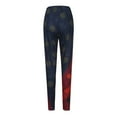 thumbnail image 5 of Women Printed Elastic Leggings, 5 of 8