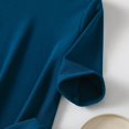 thumbnail image 4 of Casual Primavera Tops para las Mujeres Cuello Redondo Camiseta Blusa, Cómodo Ligero Poliéster Superior de Verano, 4 of 9