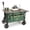 Green, variant on Whitsunday Moko Compact Folding Wagon Cart with Aluminum Table Plate