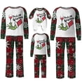 thumbnail image 1 of Pijamas navideños a juego Grinch - TKing Fashion 2024 Nuevos conjuntos de pijamas navideños familiares a juego Grinch, pijamas navideños navideños para parejas, adultos y niños, 8 Años, 1 of 4