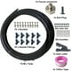 thumbnail image 4 of Sistema de enfriamiento de nebulización para exteriores, manguera de agua para patio, boquilla de nebulización, bridas para cables, juego de conectores de 3 vías seitruly HA6230-00B, 4 of 6