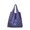 F, variant on Reusable Shopping Bag Foldable Waterproof Nylon Tote ,Large Capacity, Hidden Pocket, 22"x15.75", Machine Washable, Multicolor